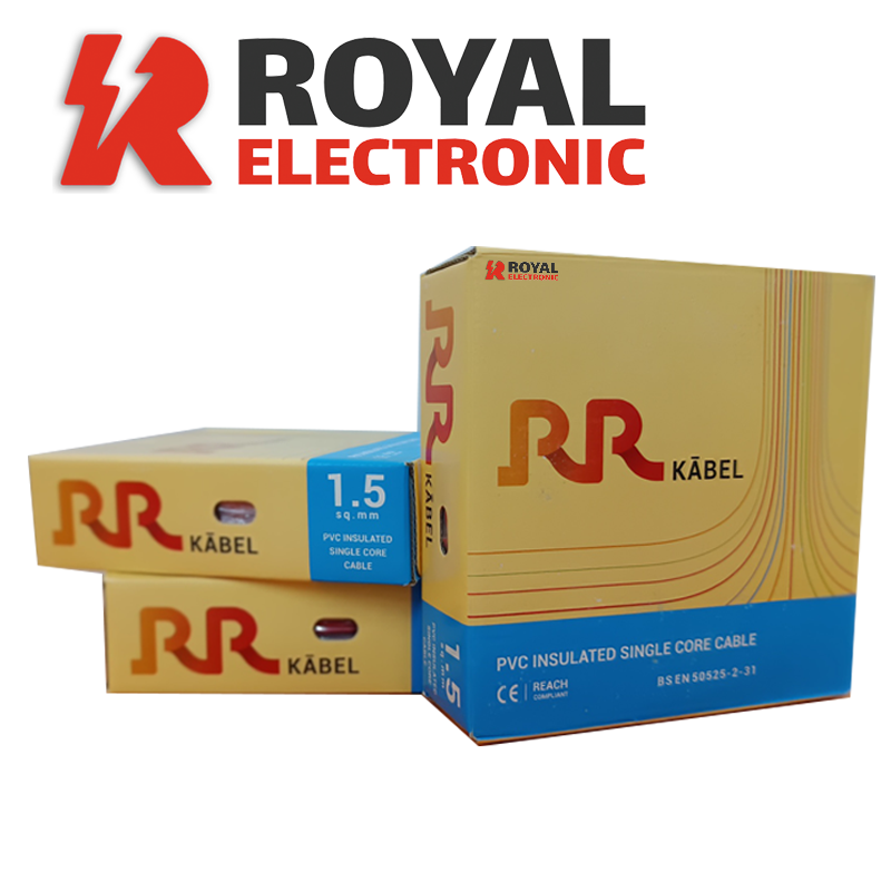 RR Cable 1.5mm² Black