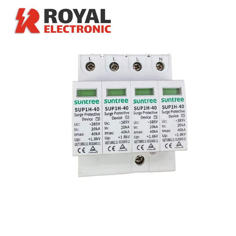 Suntree | AC SPD 4 Pole Surge Protection Device SPD